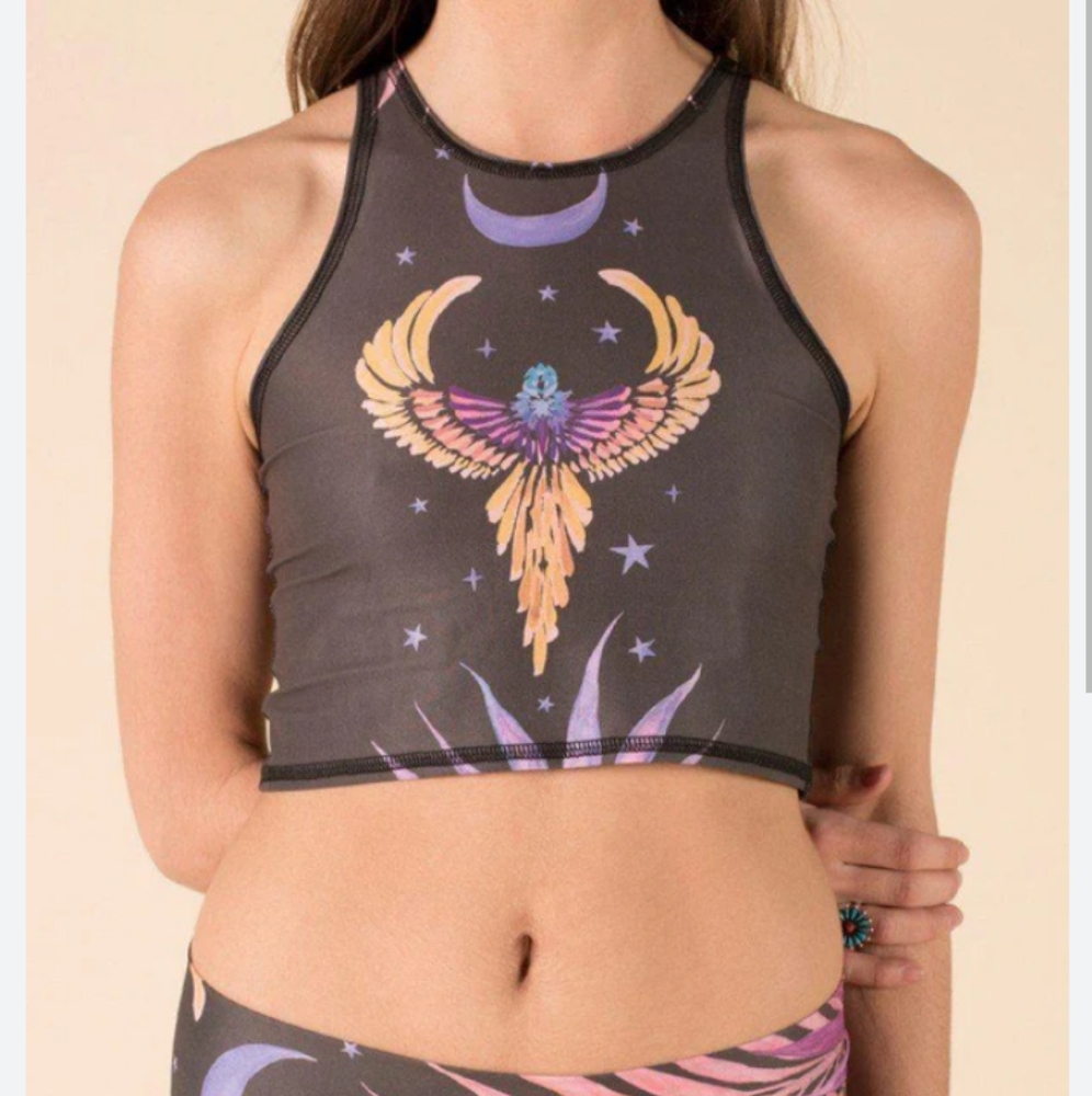 Teeki Phoenix rising mermaid tank